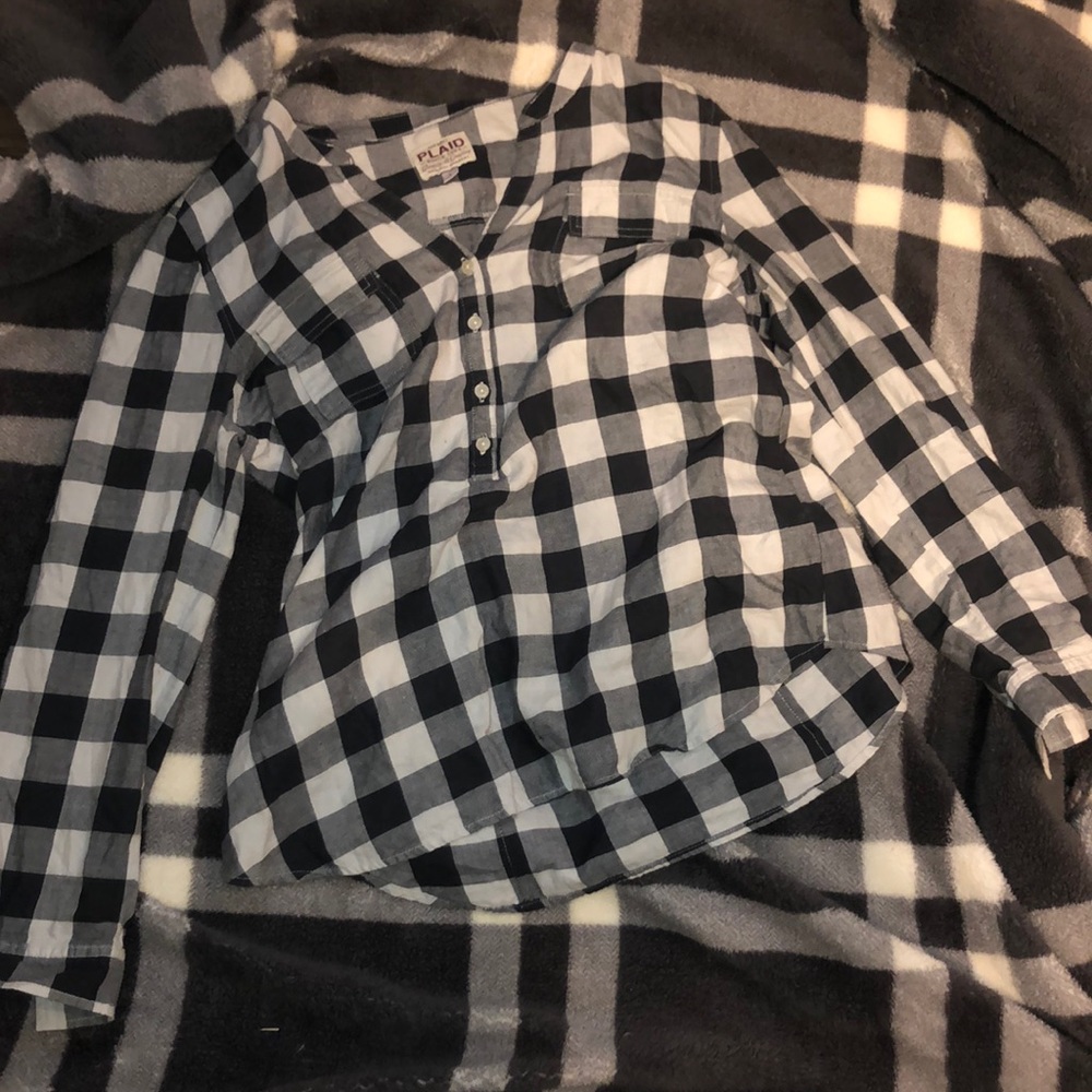 Old Navy Plaid Top